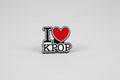 Pin - ”I ❤️ KPOP"