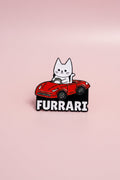 Pin - ”Furrari” Katt