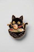 Pin - Katt som äter ramen