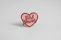 Pin - "Girl Power" hjärta