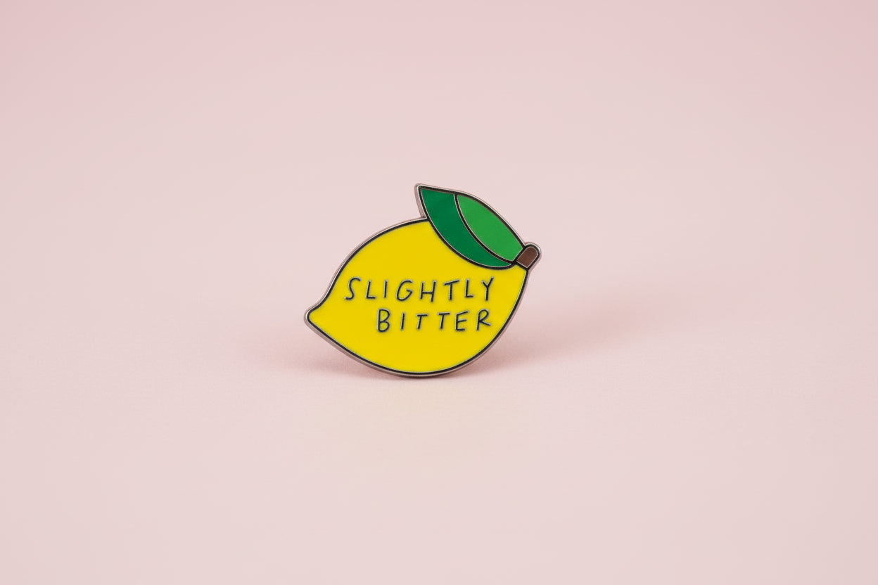Pin - ”Slightly bitter”