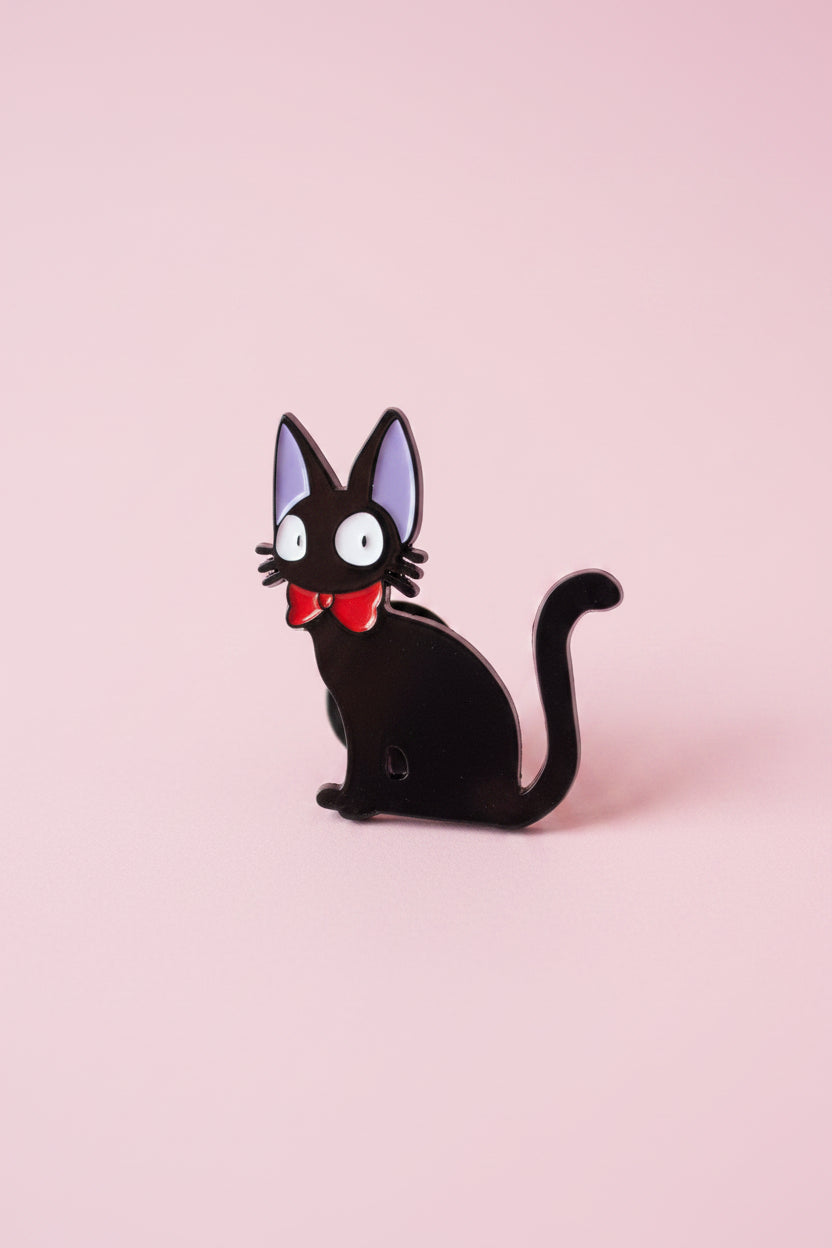 Pin - Katt med fluga