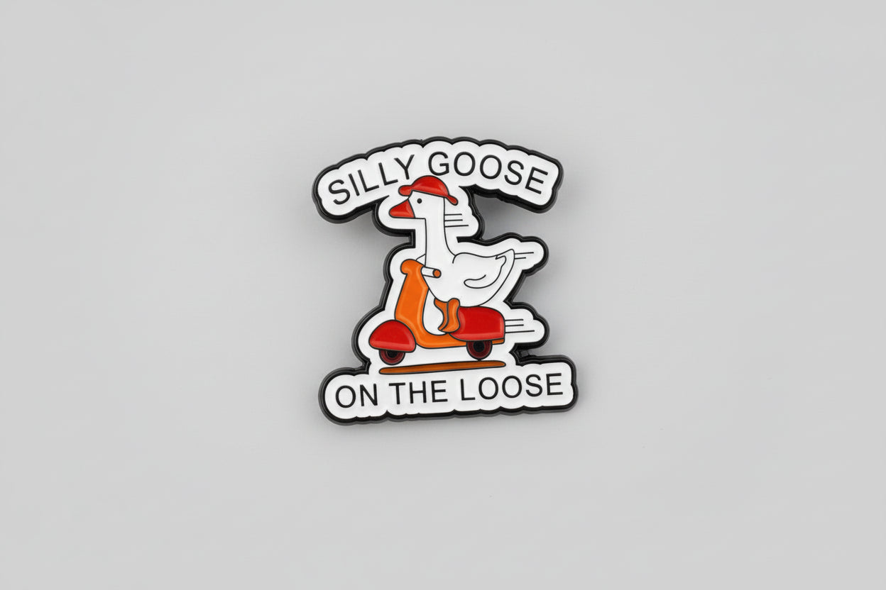 Pin - "Silly goose on the loose"