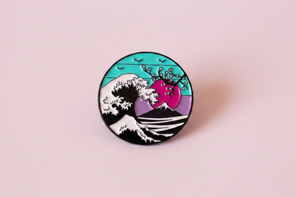Pin - Japansk natur