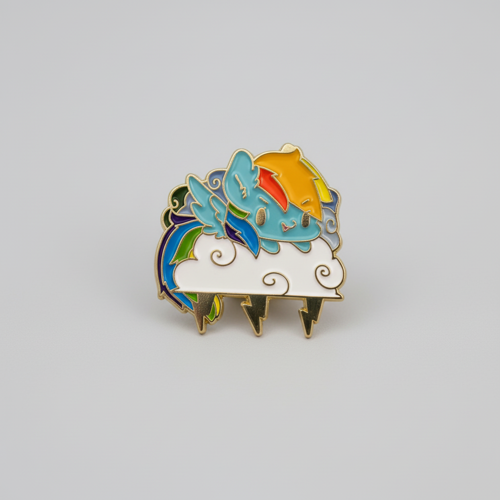 Pin - Åskmoln Ponny