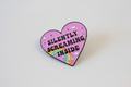 Pin - ”Silently screaming inside”