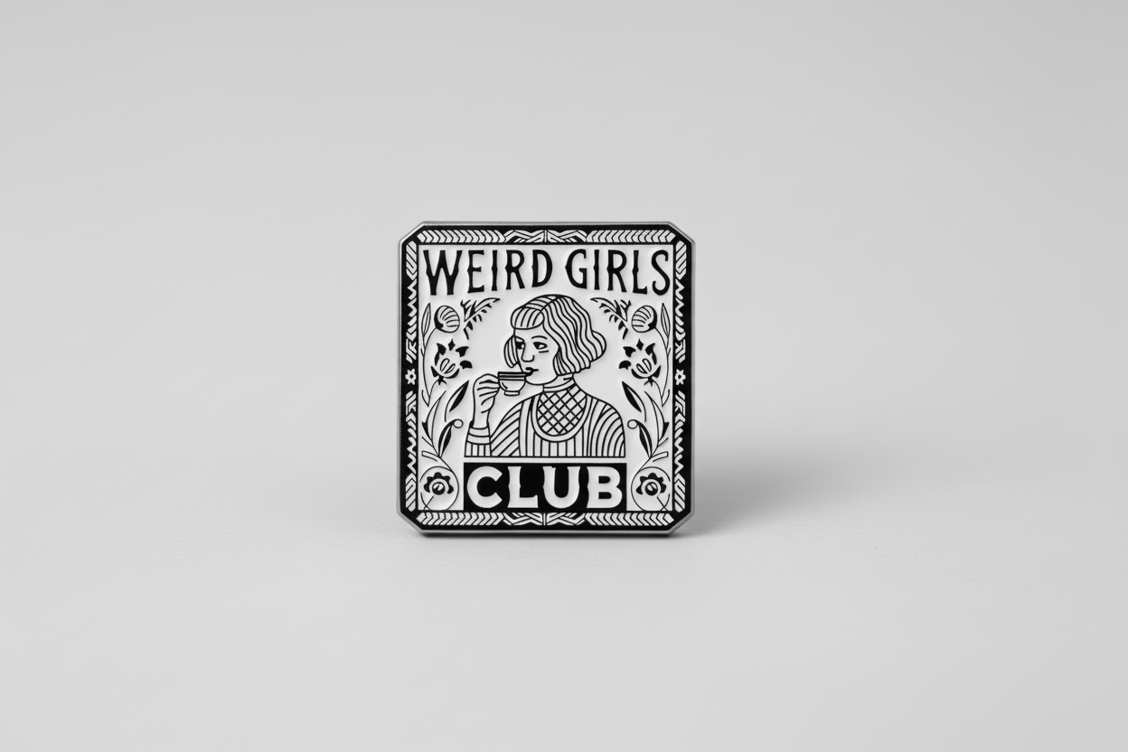 Pin - ”Weird girls club”