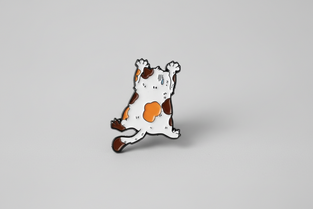 Pin - Fläckig katt (hängande)