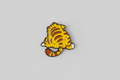 Pin - Orange katt (baksida)